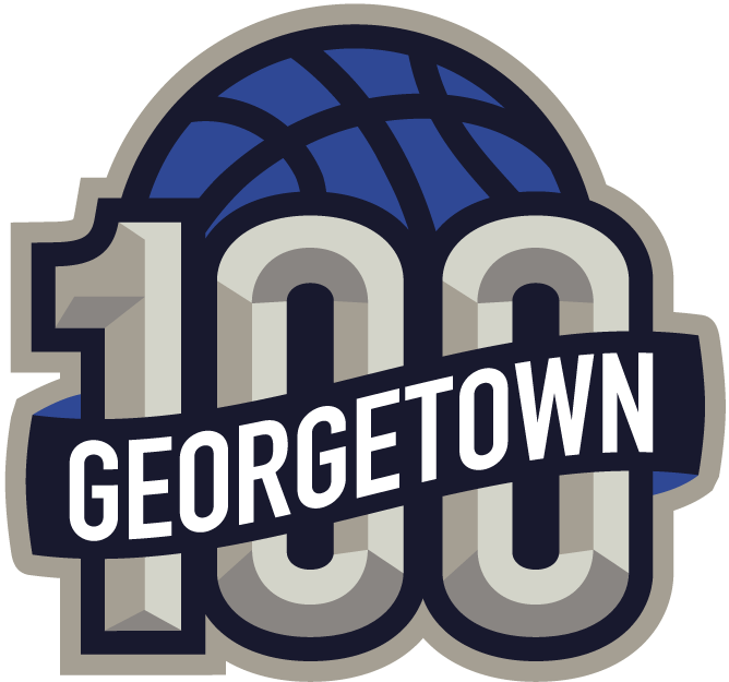 Georgetown Hoyas 2007 Anniversary Logo iron on transfers for fabric
